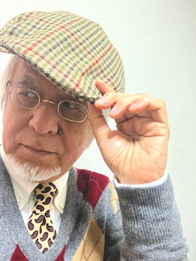 「FRANKLIN TAILORED（フランクリンテーラード）のアイテム（シャツ/ブラウス、ホワイト系）」を使った、しまうまおじさんさん（メンズ・165cm）の春コーディネート