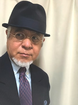 「AVON HOUSE（エーボンハウス）のアイテム」を使った、しまうまおじさんさん（メンズ・165cm）の冬コーディネート