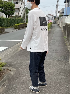 「MYne（マイン）のアイテム（アクセサリー）」を使った、マオさん（メンズ・175cm）の秋コーディネート