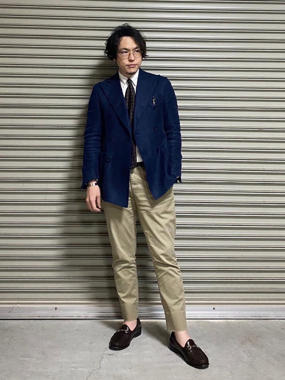 bdyoshi｜INCOTEXのチノパンツを使ったコーディネート - WEAR