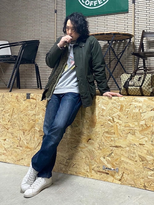 bdyoshiさんの(Barbour)を使ったコーディネート