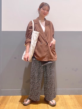 「HONEYSUCKLE ROSE（ハニーサックルローズ）のアイテム」を使った、iwarisa_right_onさん（レディース・155cm）の夏コーディネート