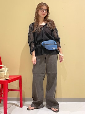「Right-on（ライトオン）のアイテム」を使った、iwarisa_right_onさん（レディース・155cm）の夏コーディネート