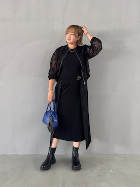 「STYLE DELI（スタイルデリ）のアイテム」を使った、STYELEDELIさん（レディース・163cm）の秋コーディネート