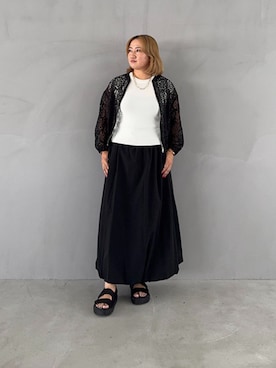 「STYLE DELI（スタイルデリ）のアイテム（トップス）」を使った、STYELEDELIさん（レディース・163cm）の秋コーディネート