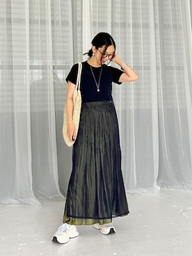 「STYLE DELI（スタイルデリ）のアイテム（ワンピース/ドレス）」を使った、STYELEDELIさん（レディース・157cm）の春コーディネート