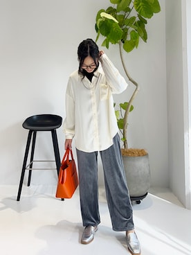 「STYLE DELI（スタイルデリ）のアイテム」を使った、STYELEDELIさん（レディース・157cm）の秋コーディネート