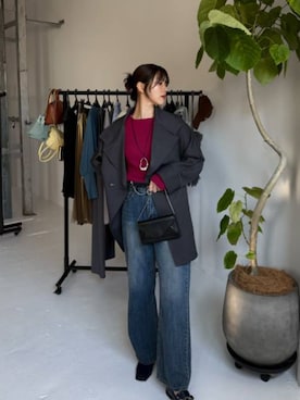 「STYLE DELI（スタイルデリ）のアイテム」を使った、STYELEDELIさん（レディース・169cm）の秋コーディネート