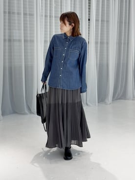 「STYLE DELI（スタイルデリ）のアイテム」を使った、STYELEDELIさん（レディース・160cm）の秋コーディネート