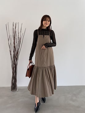 「STYLE DELI（スタイルデリ）のアイテム」を使った、STYELEDELIさん（レディース・169cm）の秋コーディネート