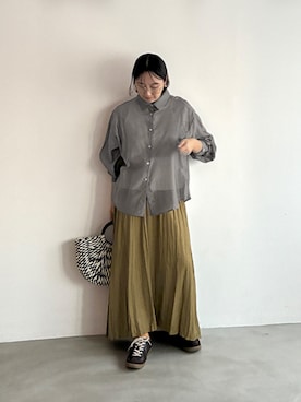 「STYLE DELI（スタイルデリ）のアイテム」を使った、STYELEDELIさん（レディース・156cm）の秋コーディネート