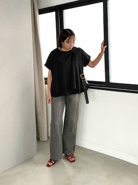 「STYLE DELI（スタイルデリ）のアイテム」を使った、STYELEDELIさん（レディース・157cm）の夏コーディネート