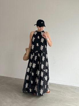 「STYLE DELI（スタイルデリ）のアイテム（ワンピース/ドレス）」を使った、STYELEDELIさん（レディース・156cm）の春コーディネート