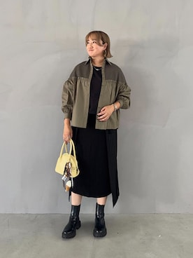 「STYLE DELI（スタイルデリ）のアイテム」を使った、STYELEDELIさん（レディース・163cm）の秋コーディネート