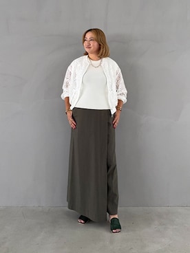 「STYLE DELI（スタイルデリ）のアイテム（パンツ）」を使った、STYELEDELIさん（レディース・163cm）の秋コーディネート