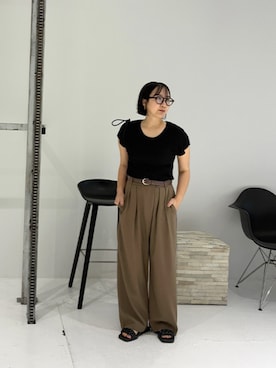 「STYLE DELI（スタイルデリ）のアイテム」を使った、STYELEDELIさん（レディース・157cm）の夏コーディネート