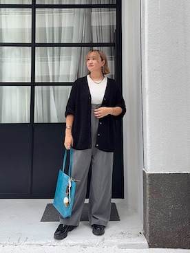 「アイテム（キーホルダー）」を使った、STYELEDELIさん（レディース・163cm）の秋コーディネート