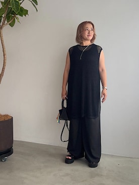 「STYLE DELI（スタイルデリ）のアイテム（パンツ）」を使った、STYELEDELIさん（レディース・163cm）の秋コーディネート