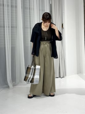 「STYLE DELI（スタイルデリ）のアイテム」を使った、STYELEDELIさん（レディース・160cm）の夏コーディネート