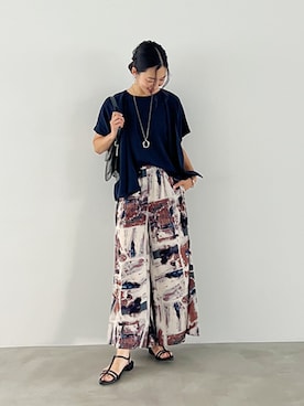 「STYLE DELI（スタイルデリ）のアイテム」を使った、STYELEDELIさん（レディース・157cm）の夏コーディネート