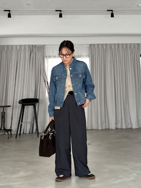 「STYLE DELI（スタイルデリ）のアイテム」を使った、STYELEDELIさん（レディース・156cm）の秋コーディネート