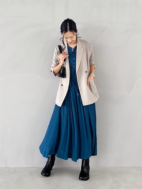 「STYLE DELI（スタイルデリ）のアイテム」を使った、STYELEDELIさん（レディース・157cm）の秋コーディネート