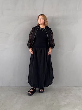 「STYLE DELI（スタイルデリ）のアイテム（トップス）」を使った、STYELEDELIさん（レディース・163cm）の秋コーディネート