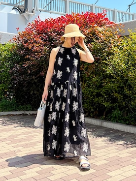 「STYLE DELI（スタイルデリ）のアイテム（アクセサリー）」を使った、STYELEDELIさん（レディース・157cm）の春コーディネート