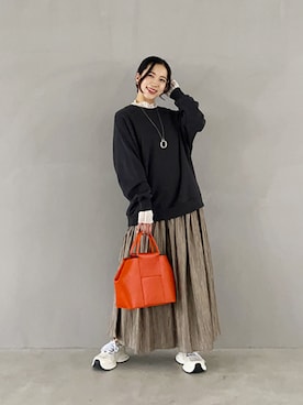 「STYLE DELI（スタイルデリ）のアイテム」を使った、STYELEDELIさん（レディース・157cm）の秋コーディネート