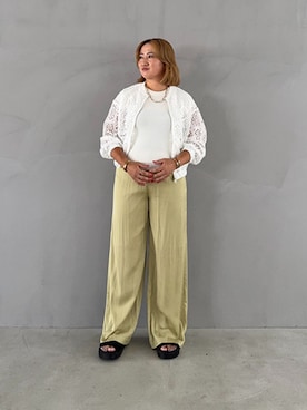 「STYLE DELI（スタイルデリ）のアイテム（パンツ）」を使った、STYELEDELIさん（レディース・163cm）の秋コーディネート