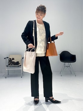 「STYLE DELI（スタイルデリ）のアイテム（バッグ）」を使った、STYELEDELIさん（レディース・163cm）の秋コーディネート