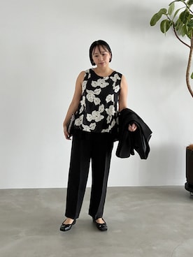 「STYLE DELI（スタイルデリ）のアイテム（パンツ）」を使った、STYELEDELIさん（レディース・156cm）の秋コーディネート