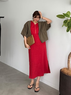 「STYLE DELI（スタイルデリ）のアイテム（アクセサリー）」を使った、STYELEDELIさん（レディース・169cm）の春コーディネート
