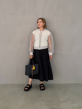 「STYLE DELI（スタイルデリ）のアイテム（ジャケット/アウター）」を使った、STYELEDELIさん（レディース・163cm）の秋コーディネート