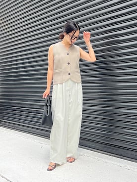 「STYLE DELI（スタイルデリ）のアイテム」を使った、STYELEDELIさん（レディース・157cm）の夏コーディネート