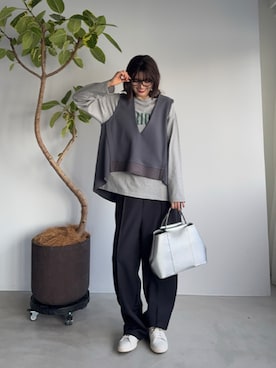 「STYLE DELI（スタイルデリ）のアイテム」を使った、STYELEDELIさん（レディース・169cm）の秋コーディネート