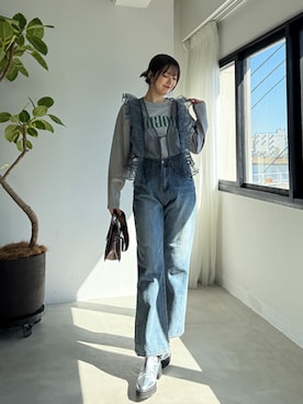 「STYLE DELI（スタイルデリ）のアイテム」を使った、STYELEDELIさん（レディース・169cm）の秋コーディネート