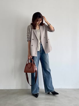 「STYLE DELI（スタイルデリ）のアイテム」を使った、STYELEDELIさん（レディース・169cm）の秋コーディネート