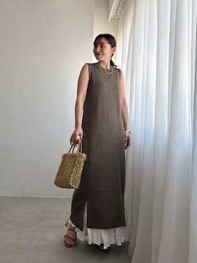 「STYLE DELI（スタイルデリ）のアイテム（アクセサリー）」を使った、STYELEDELIさん（レディース・158cm）の春コーディネート