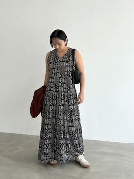 「STYLE DELI（スタイルデリ）のアイテム（ワンピース/ドレス）」を使った、STYELEDELIさん（レディース・156cm）の秋コーディネート