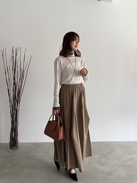 「STYLE DELI（スタイルデリ）のアイテム（アクセサリー）」を使った、STYELEDELIさん（レディース・169cm）の春コーディネート