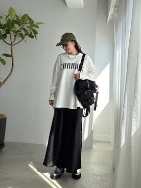 「STYLE DELI（スタイルデリ）のアイテム」を使った、STYELEDELIさん（レディース・158cm）の秋コーディネート