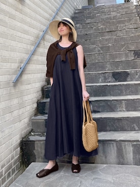 「STYLE DELI（スタイルデリ）のアイテム（トップス）」を使った、STYELEDELIさん（レディース・157cm）の春コーディネート