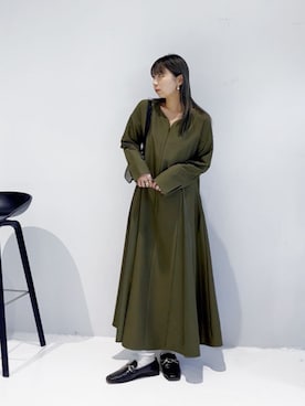 「STYLE DELI（スタイルデリ）のアイテム（ワンピース/ドレス）」を使った、STYELEDELIさん（レディース・157cm）の春コーディネート