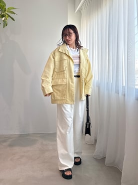 「STYLE DELI（スタイルデリ）のアイテム（アクセサリー）」を使った、STYELEDELIさん（レディース・158cm）の春コーディネート