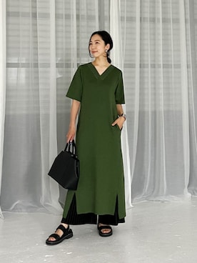 「STYLE DELI（スタイルデリ）のアイテム（アクセサリー）」を使った、STYELEDELIさん（レディース・157cm）の春コーディネート