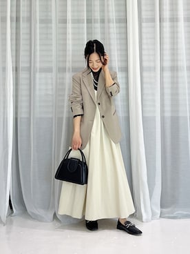 「STYLE DELI（スタイルデリ）のアイテム（ワンピース/ドレス）」を使った、STYELEDELIさん（レディース・157cm）の春コーディネート