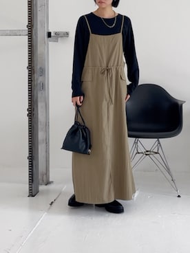 「STYLE DELI（スタイルデリ）のアイテム」を使った、STYELEDELIさん（レディース・160cm）の秋コーディネート