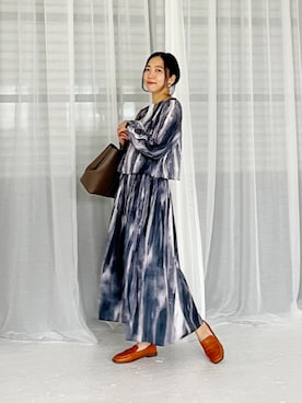 「STYLE DELI（スタイルデリ）のアイテム（スカート）」を使った、STYELEDELIさん（レディース・157cm）の春コーディネート