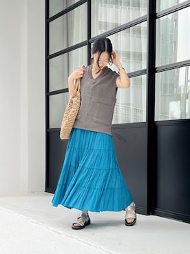 「STYLE DELI（スタイルデリ）のアイテム」を使った、STYELEDELIさん（レディース・157cm）の春コーディネート